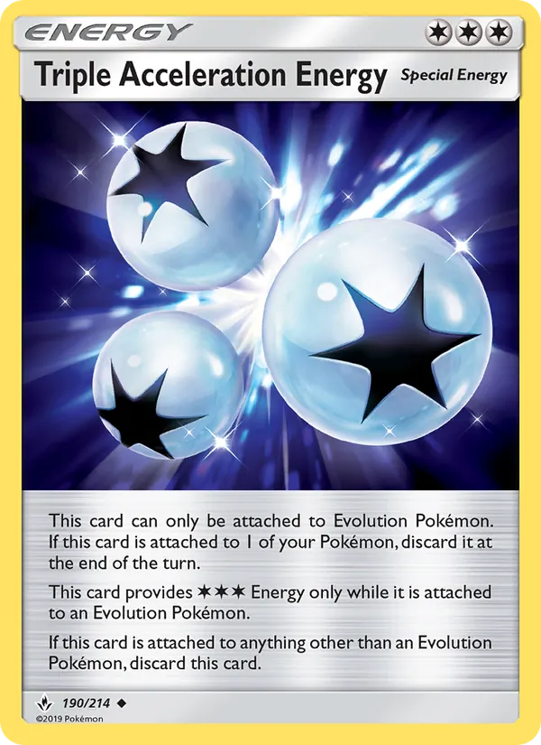 Triple Acceleration Energy #190/214