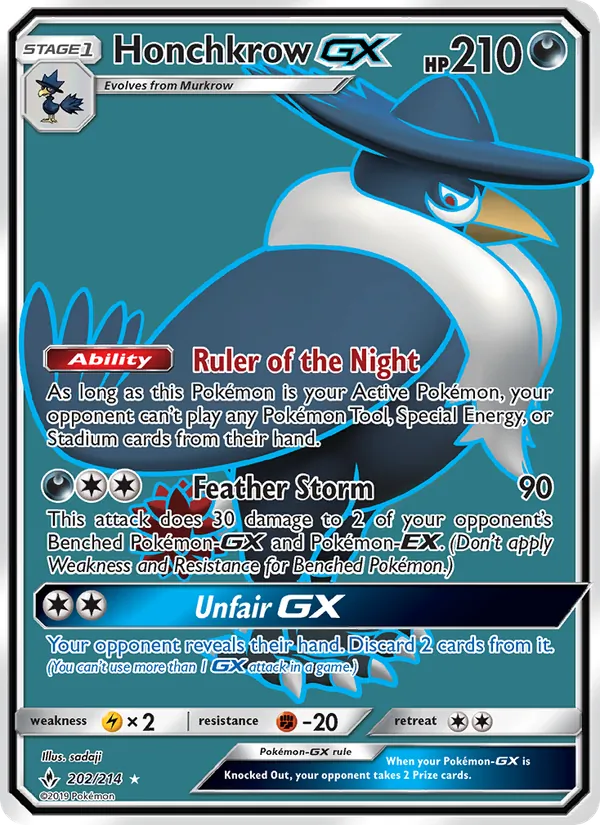 Honchkrow GX #202/214