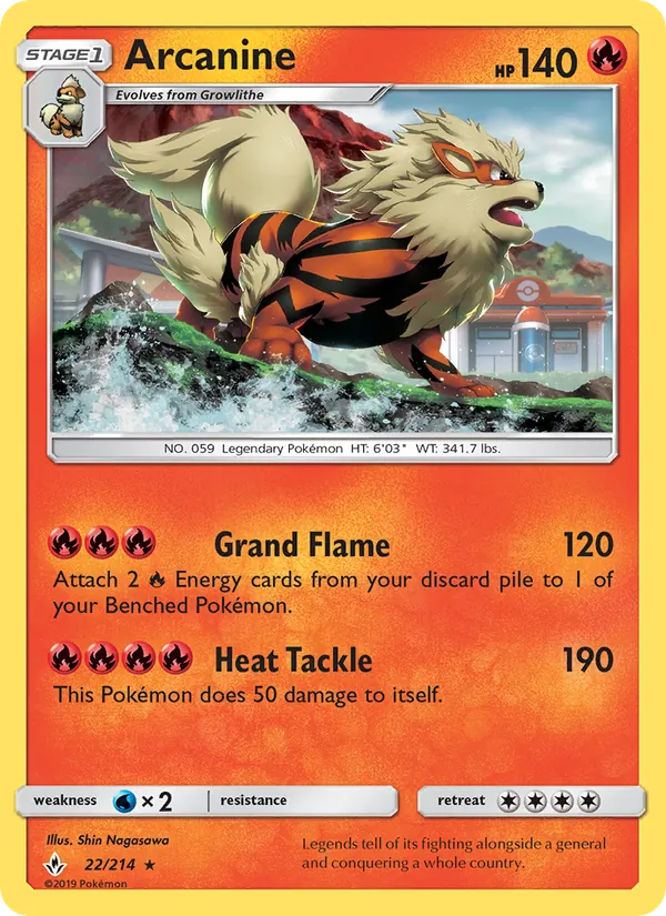 Arcanine #22/214