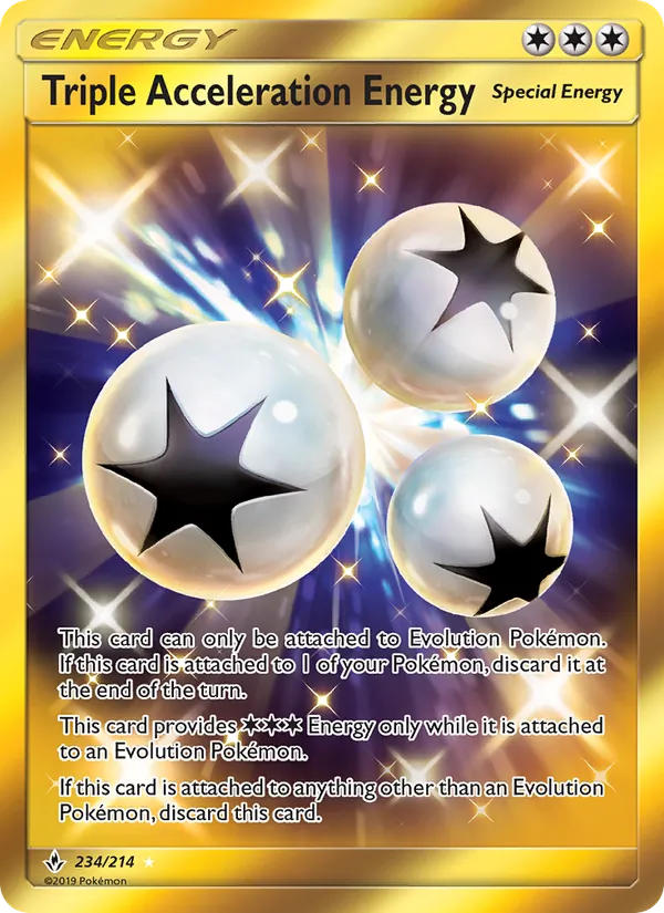 Triple Acceleration Energy #234/214