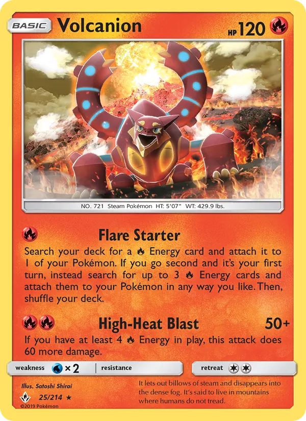 Volcanion #25/214