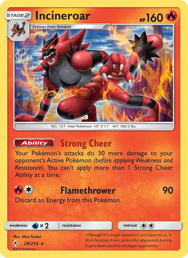 Incineroar #29/214