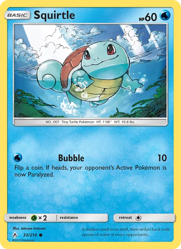Squirtle #33/214
