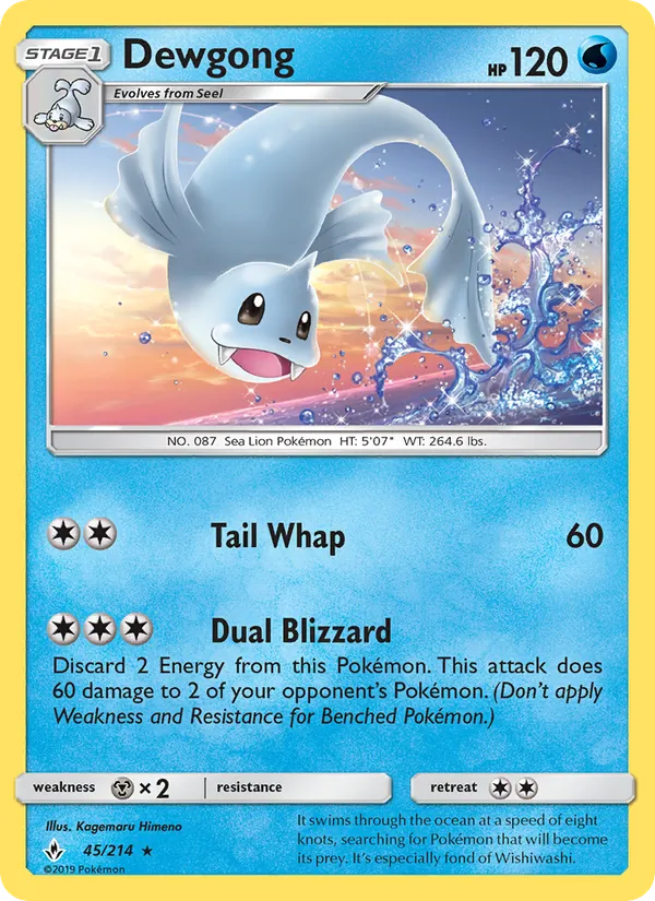 Dewgong #45/214