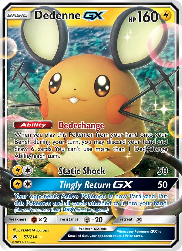 Dedenne GX #57/214