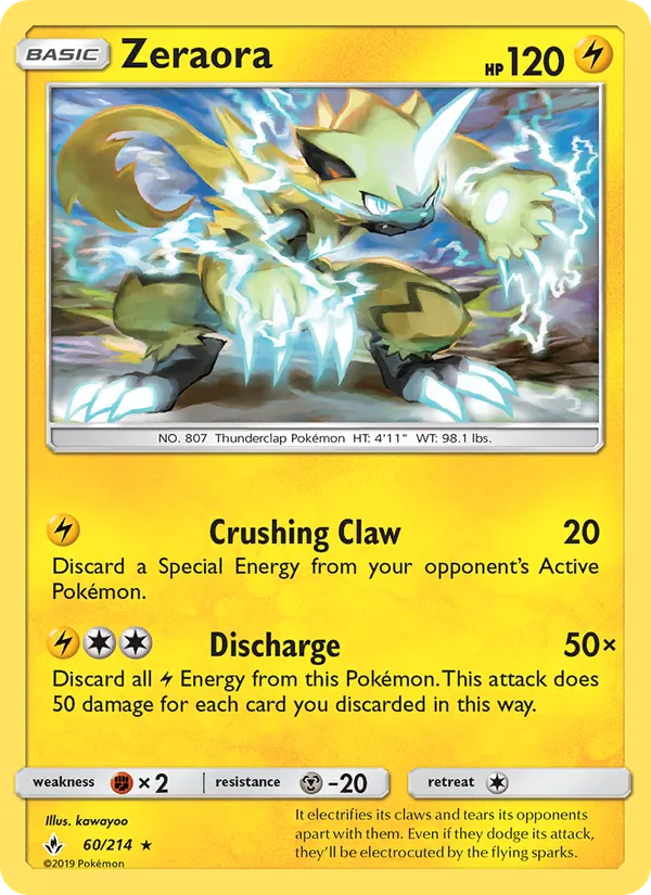 Zeraora #60/214