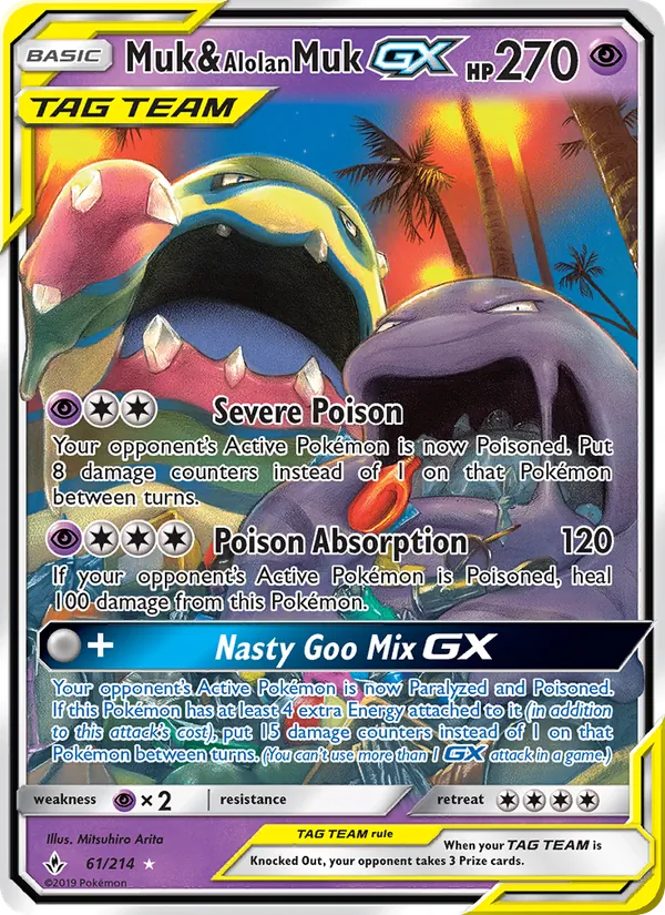 Muk & Alolan Muk GX #61/214