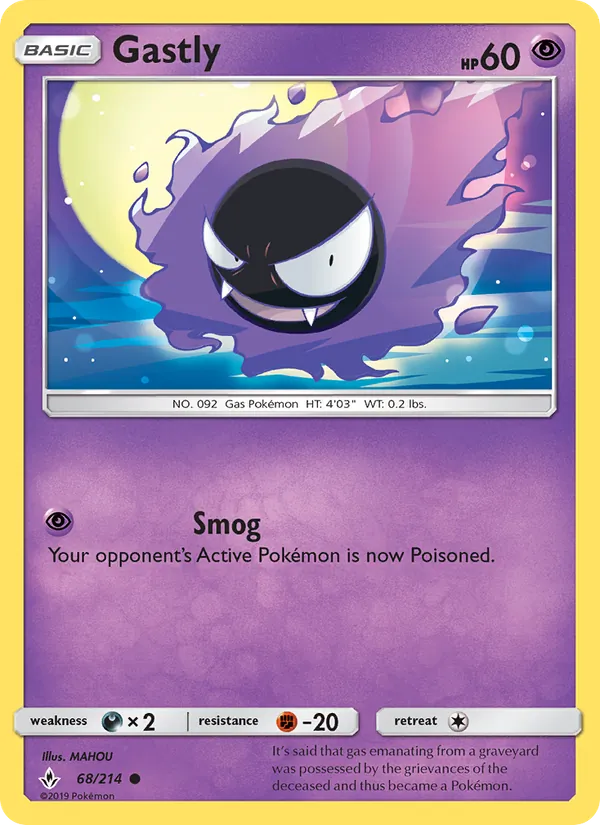 Gastly #68/214