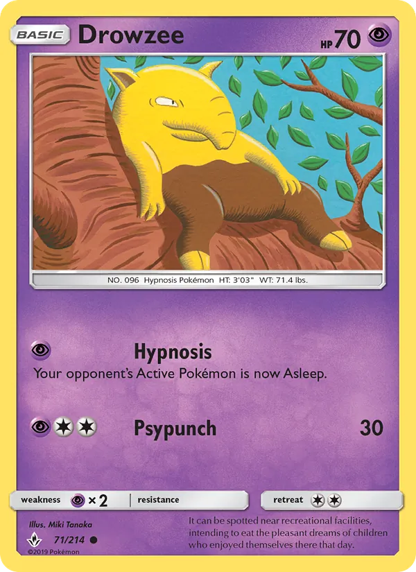 Drowzee #71/214