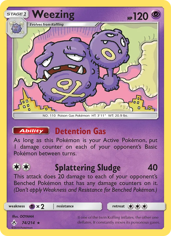 Weezing #74/214