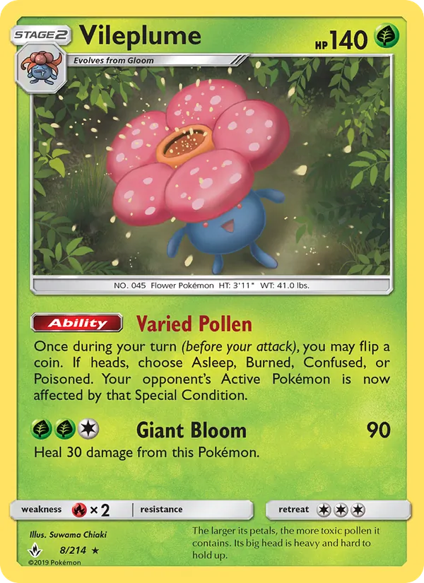 Vileplume #8/214
