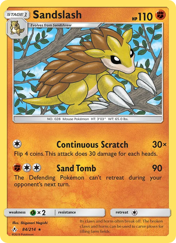 Sandslash #84/214