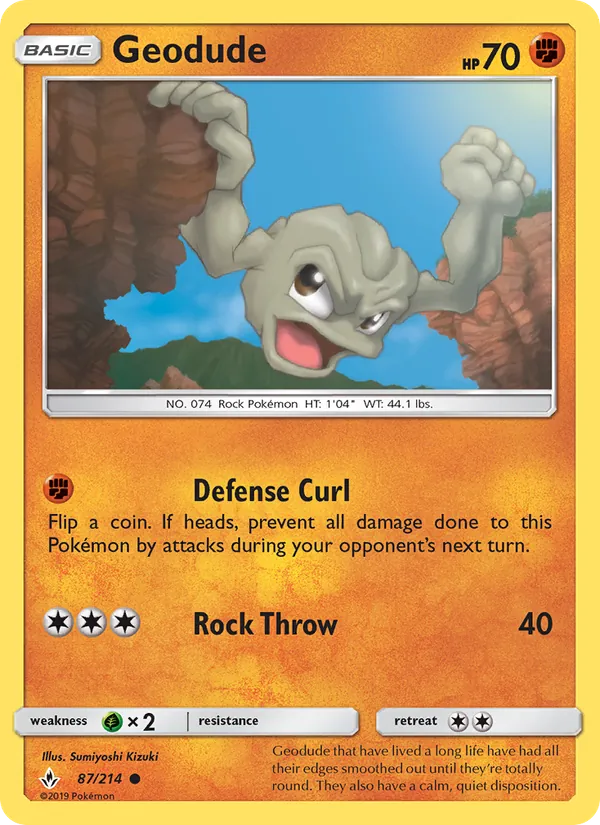 Geodude #87/214