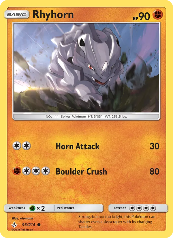Rhyhorn #93/214