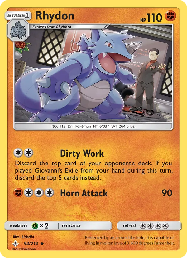 Rhydon #94/214