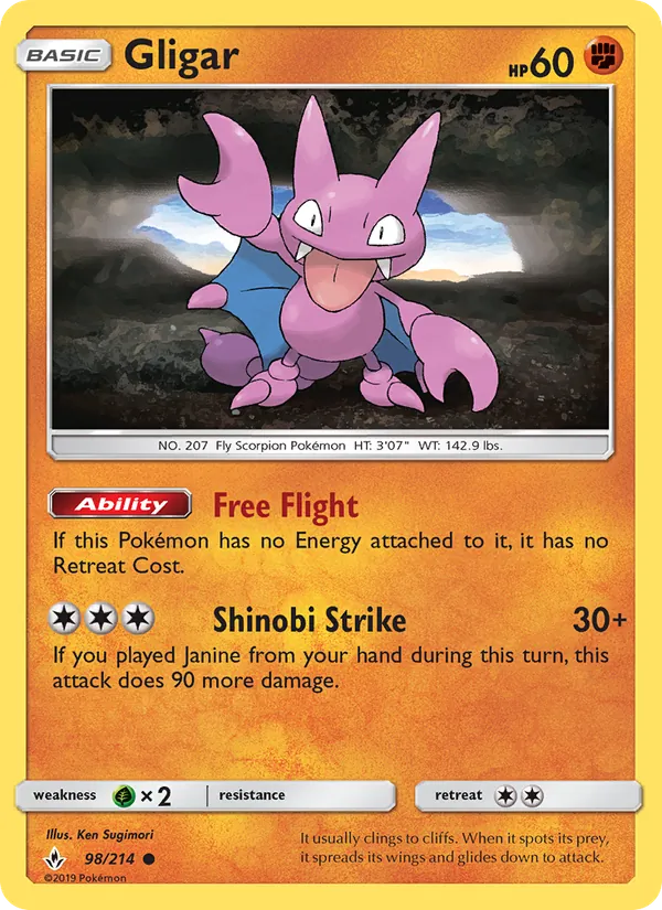 Gligar #98/214