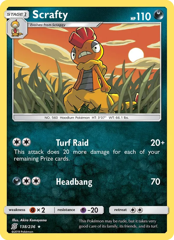 Scrafty #138/236