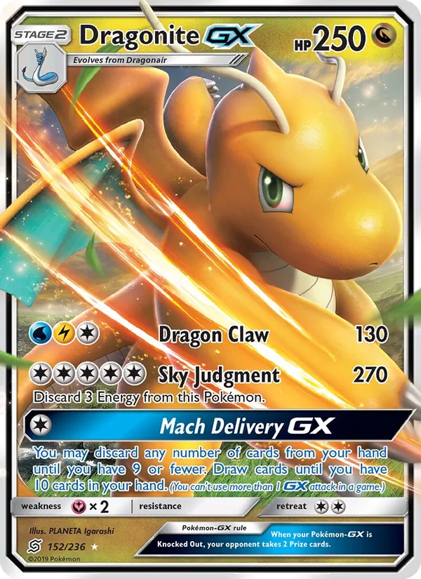Dragonite GX #152/236