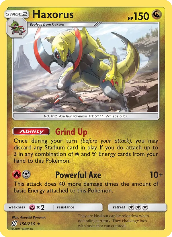 Haxorus #156/236