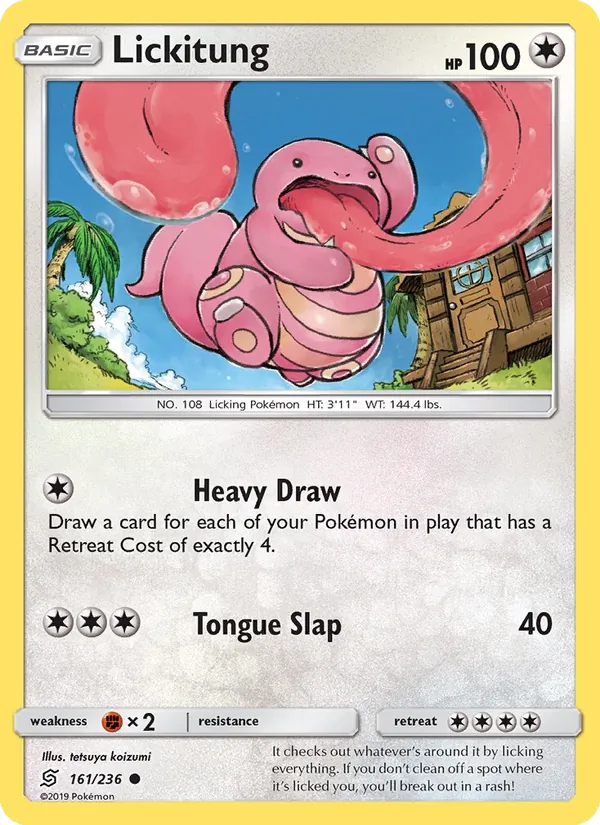 Lickitung #161/236