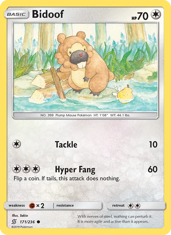 Bidoof #171/236