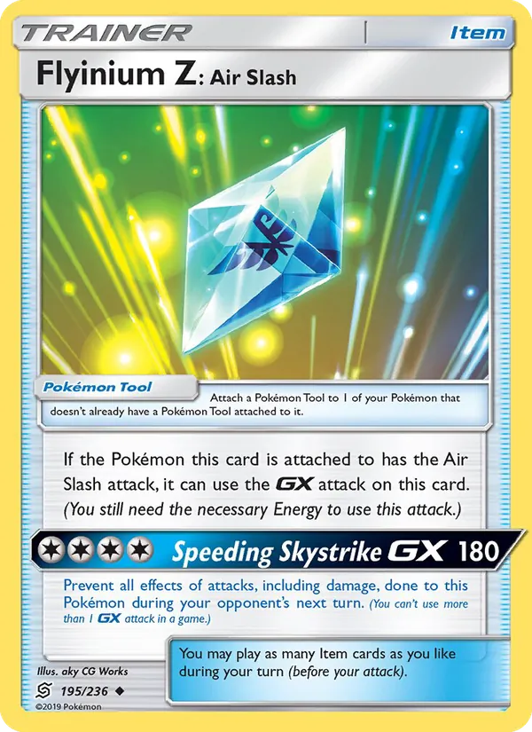 Flyinium Z: Air Slash #195/236