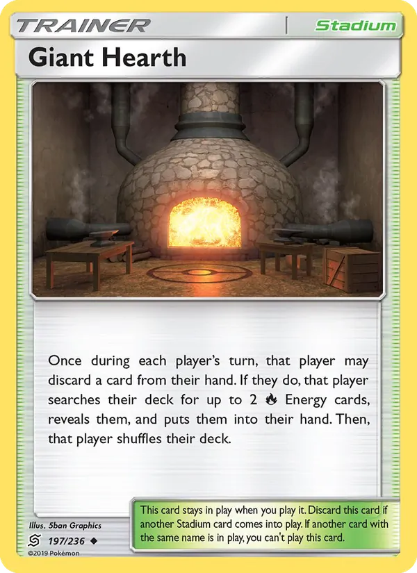 Giant Hearth #197/236