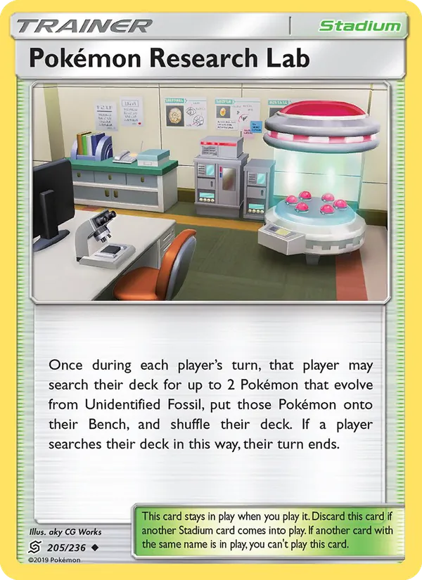 Pokémon Research Lab #205/236