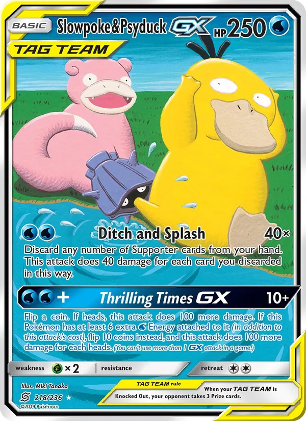 Slowpoke & Psyduck GX #218/236