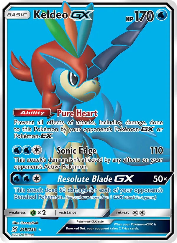 Keldeo GX #219/236
