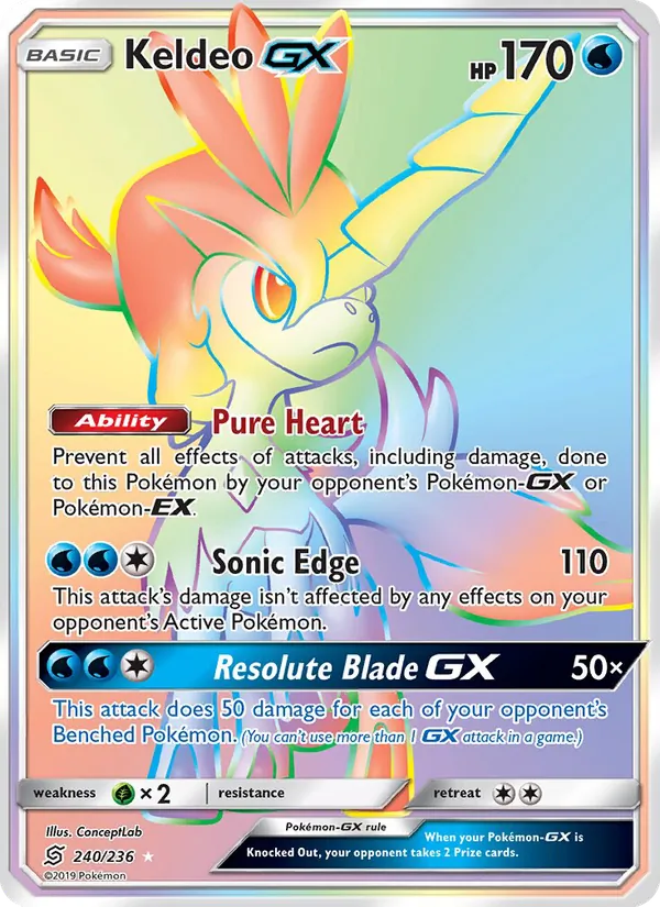 Keldeo GX #240/236