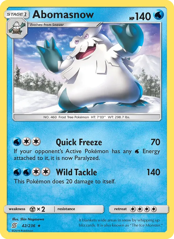 Abomasnow #42/236