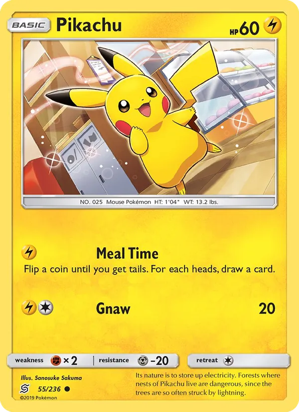 Pikachu #55/236