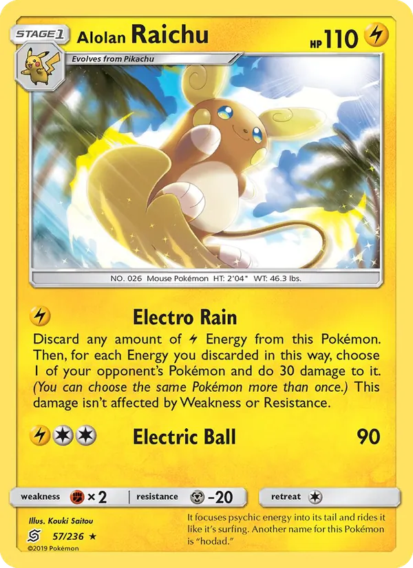 Alolan Raichu #57/236
