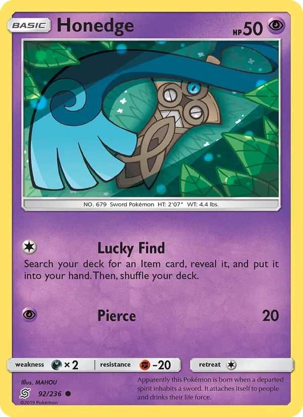 Honedge #92/236