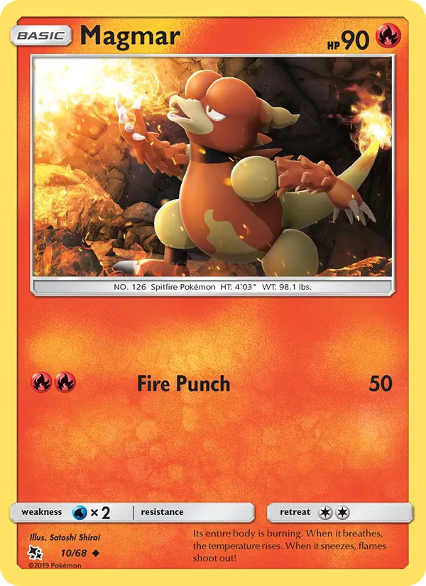 Magmar #10/68
