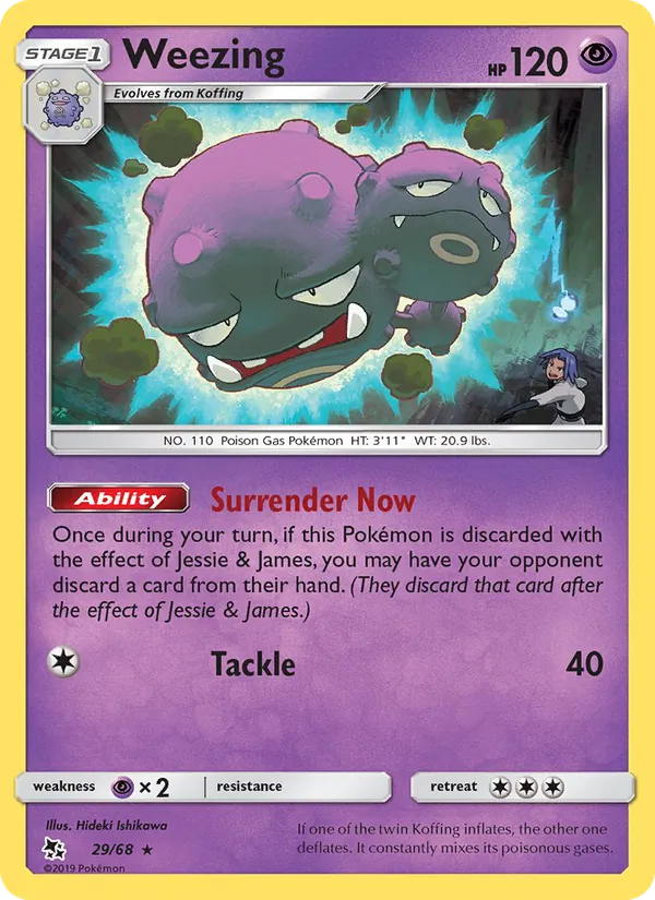 Weezing #29/68