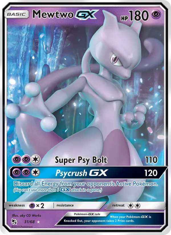 Mewtwo GX #31/68