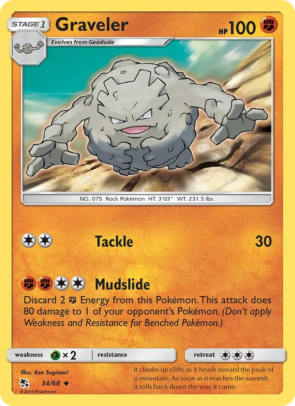 Graveler #34/68