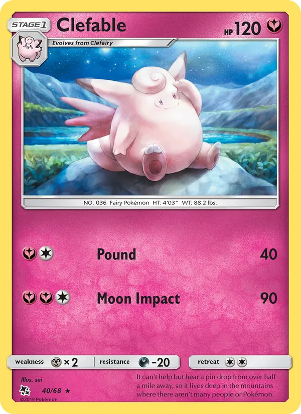 Clefable #40/68