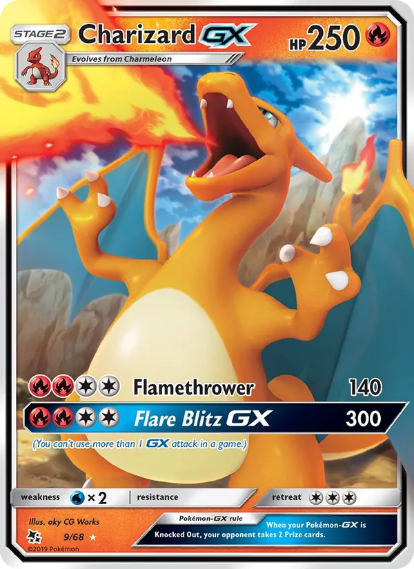 Charizard GX #9/68
