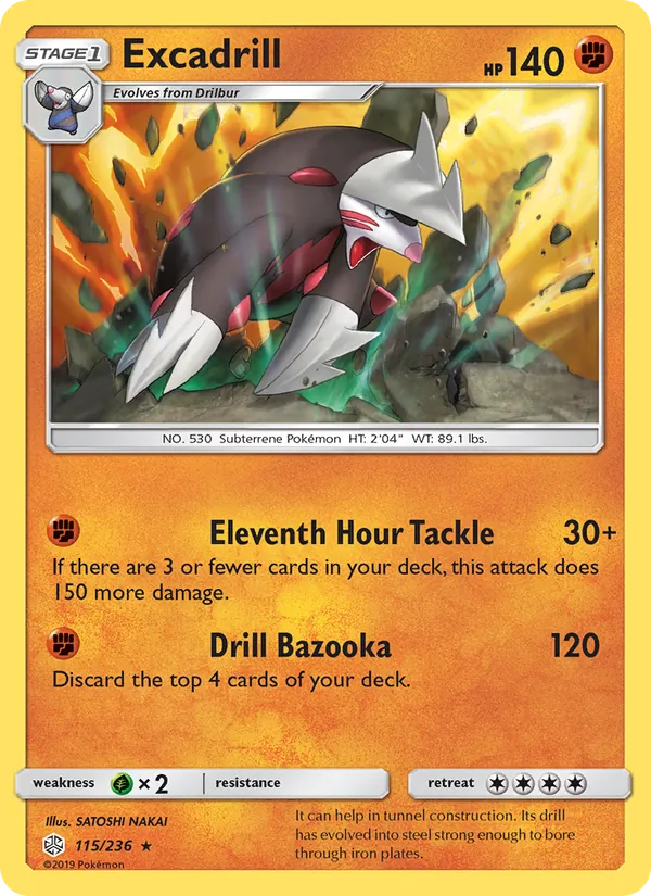 Excadrill #115/236