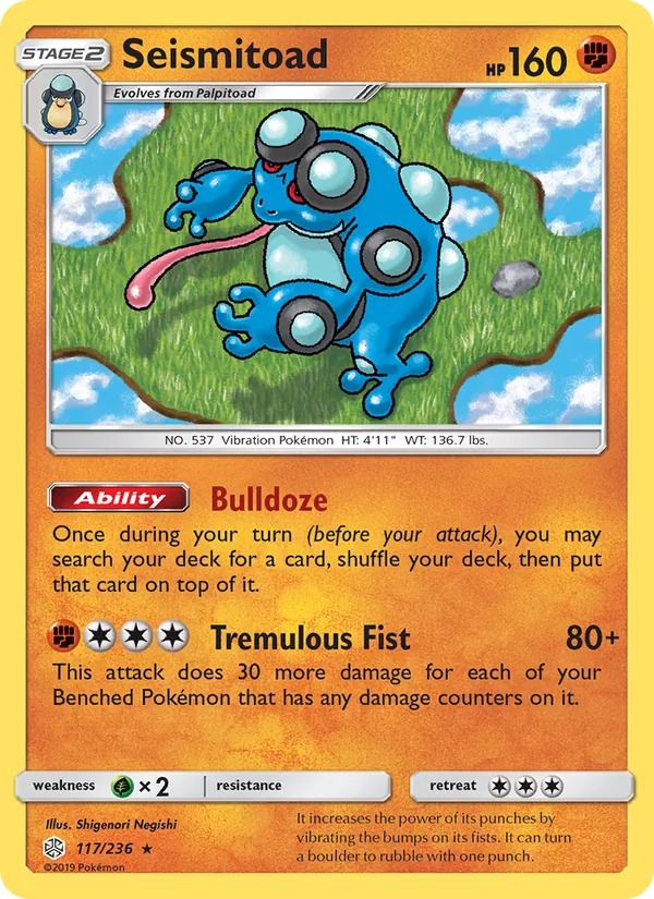 Seismitoad #117/236