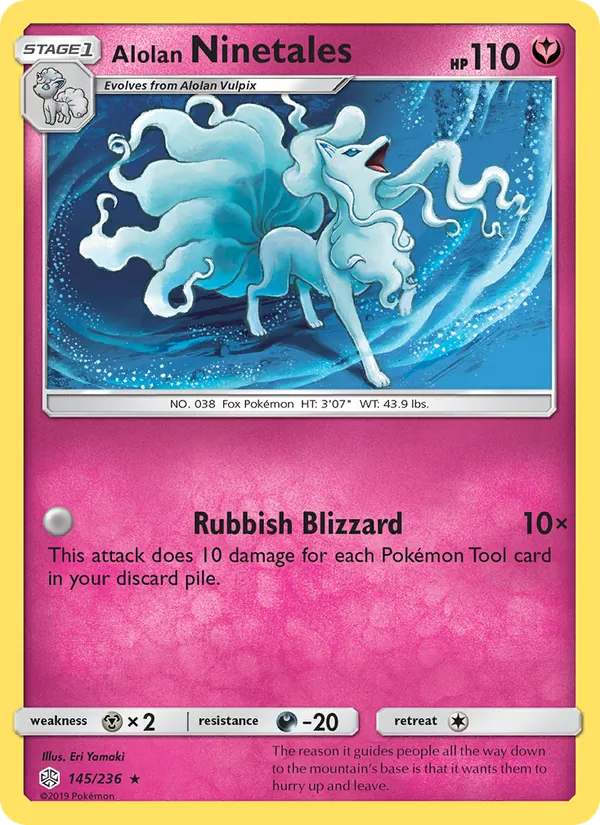 Alolan Ninetales #145/236