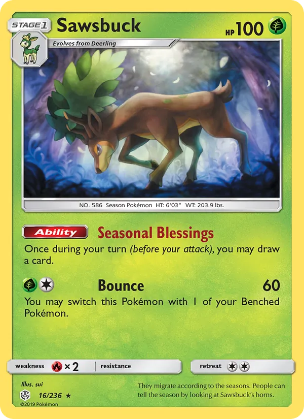 Sawsbuck #16/236