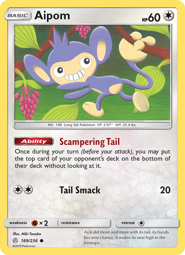 Aipom #169/236