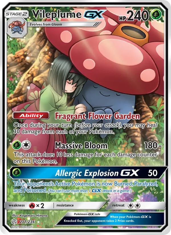 Vileplume GX #211/236