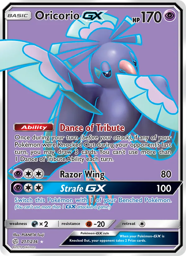 Oricorio GX #217/236