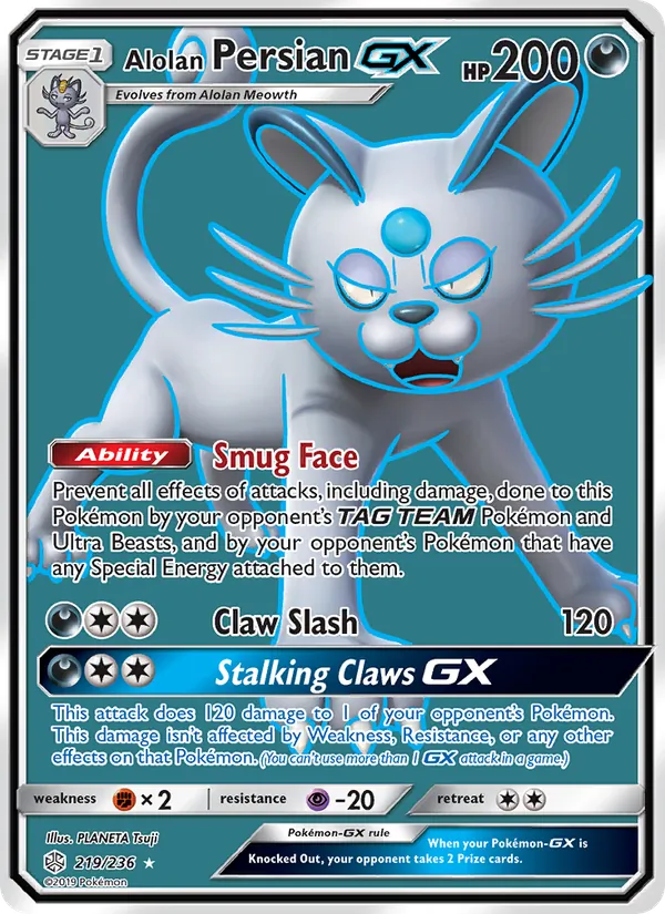 Alolan Persian GX #219/236