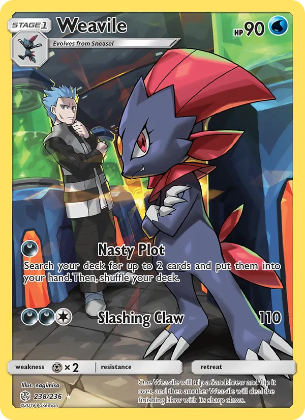 Weavile #238/236